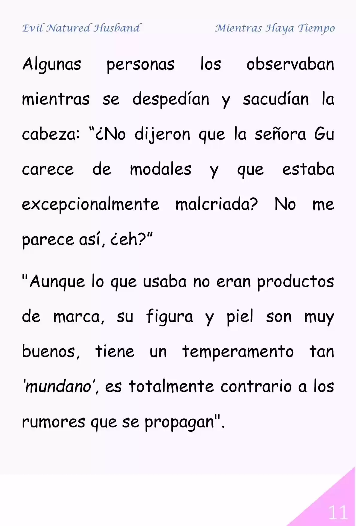 Evil Natured Husband (Novela) - Capítulo 49 - Página 11 - LectorTMOo
