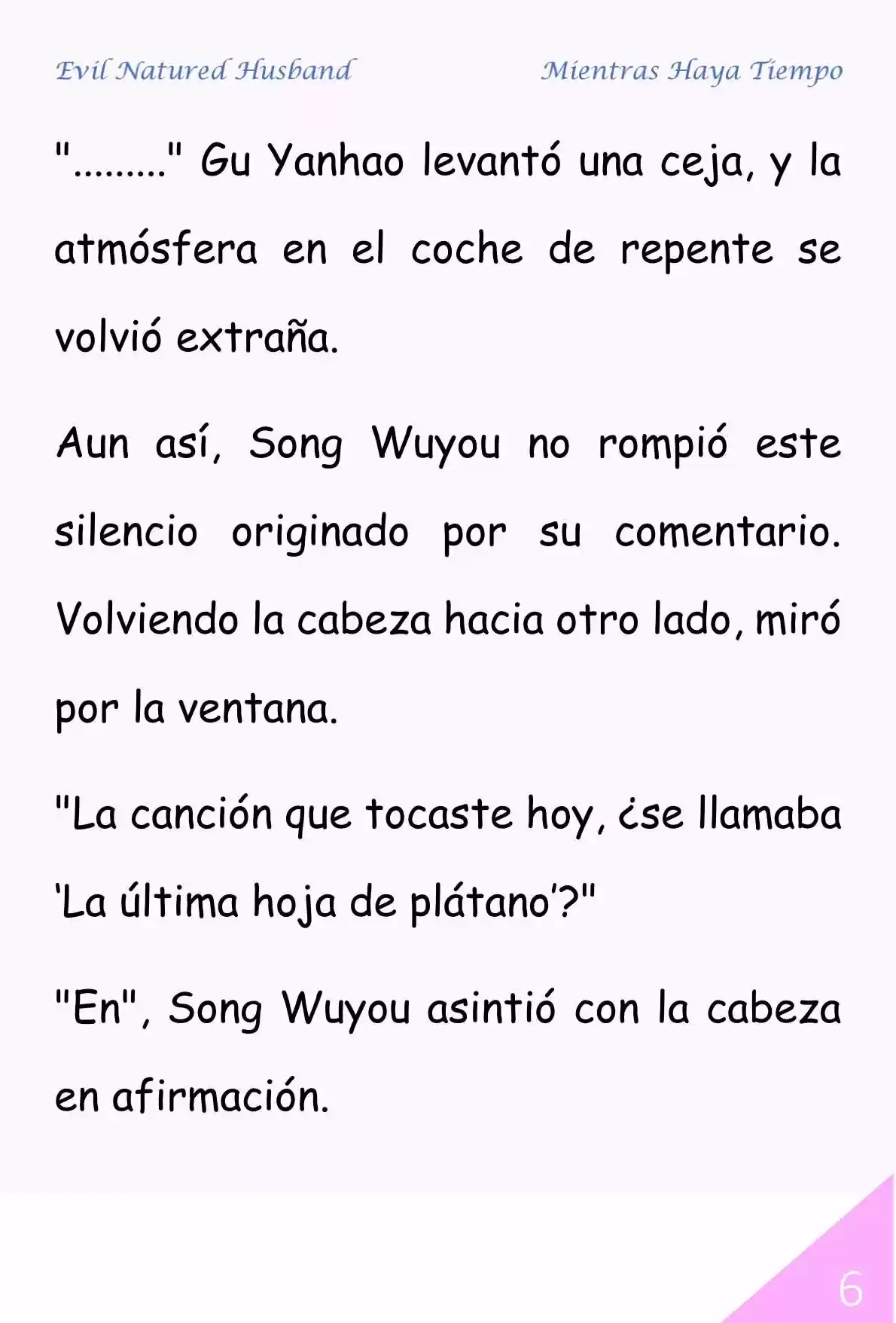 Evil Natured Husband (Novela) - Capítulo 50 - Página 6 - LectorTMOo