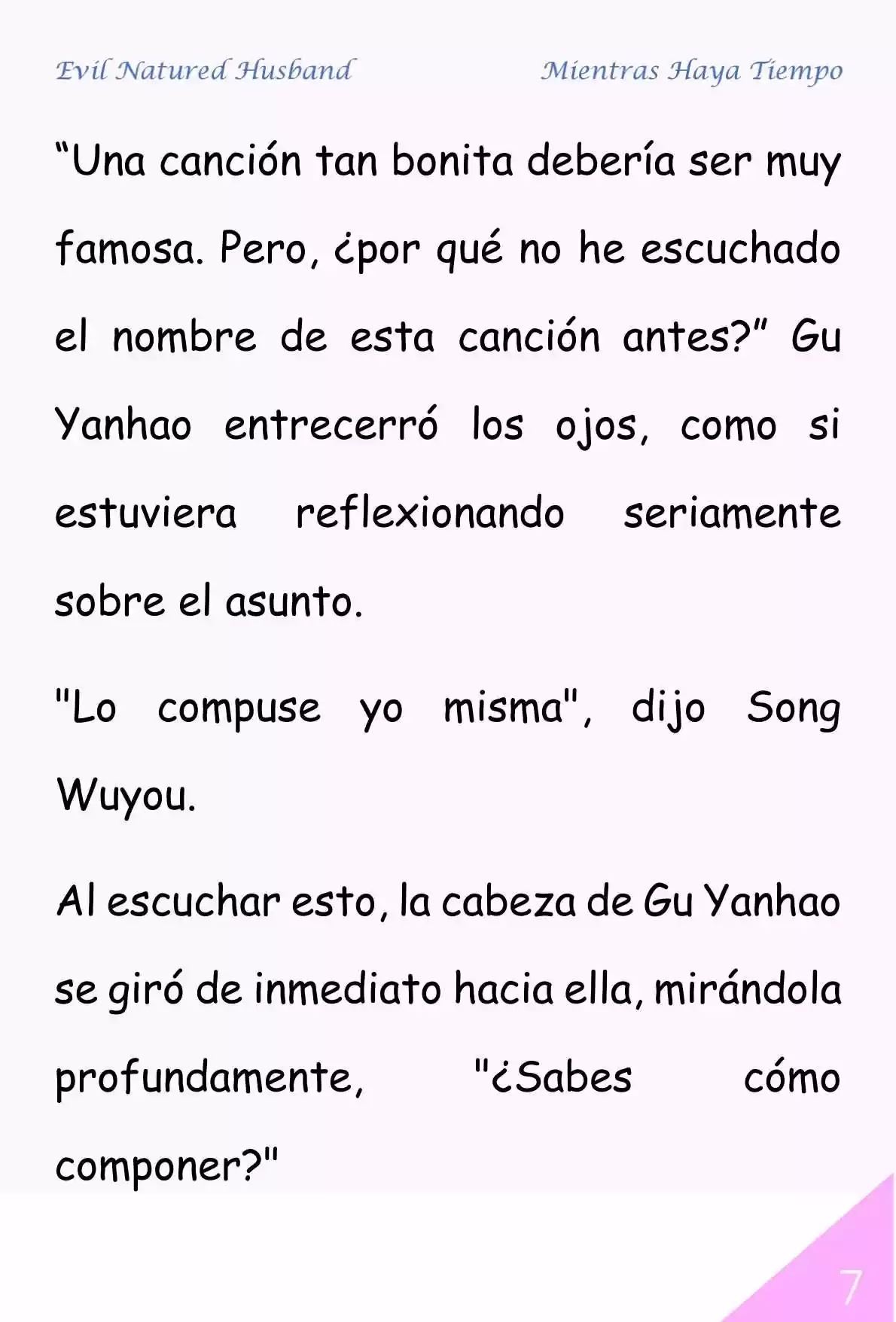Evil Natured Husband (Novela) - Capítulo 50 - Página 7 - LectorTMOo