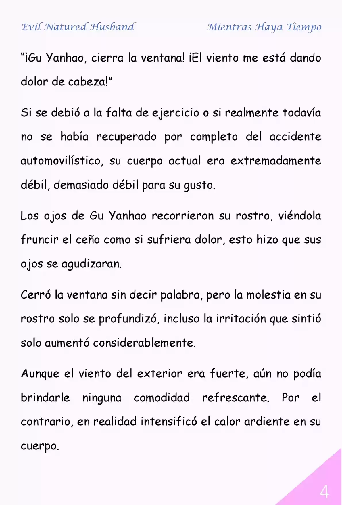 Evil Natured Husband (Novela) - Capítulo 51 - Página 4 - LectorTMOo