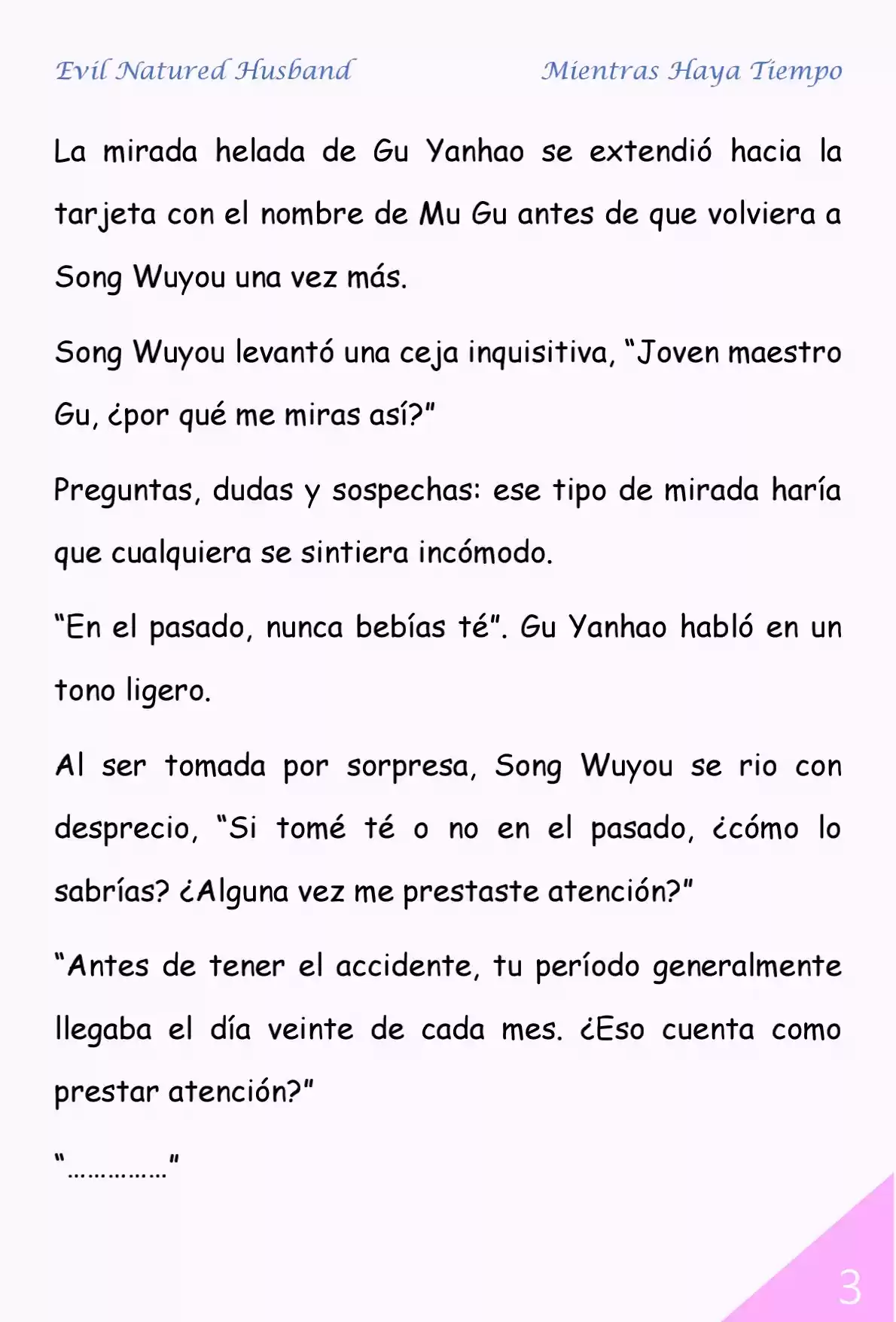 Evil Natured Husband (Novela) - Capítulo 59 - Página 3 - LectorTMOo