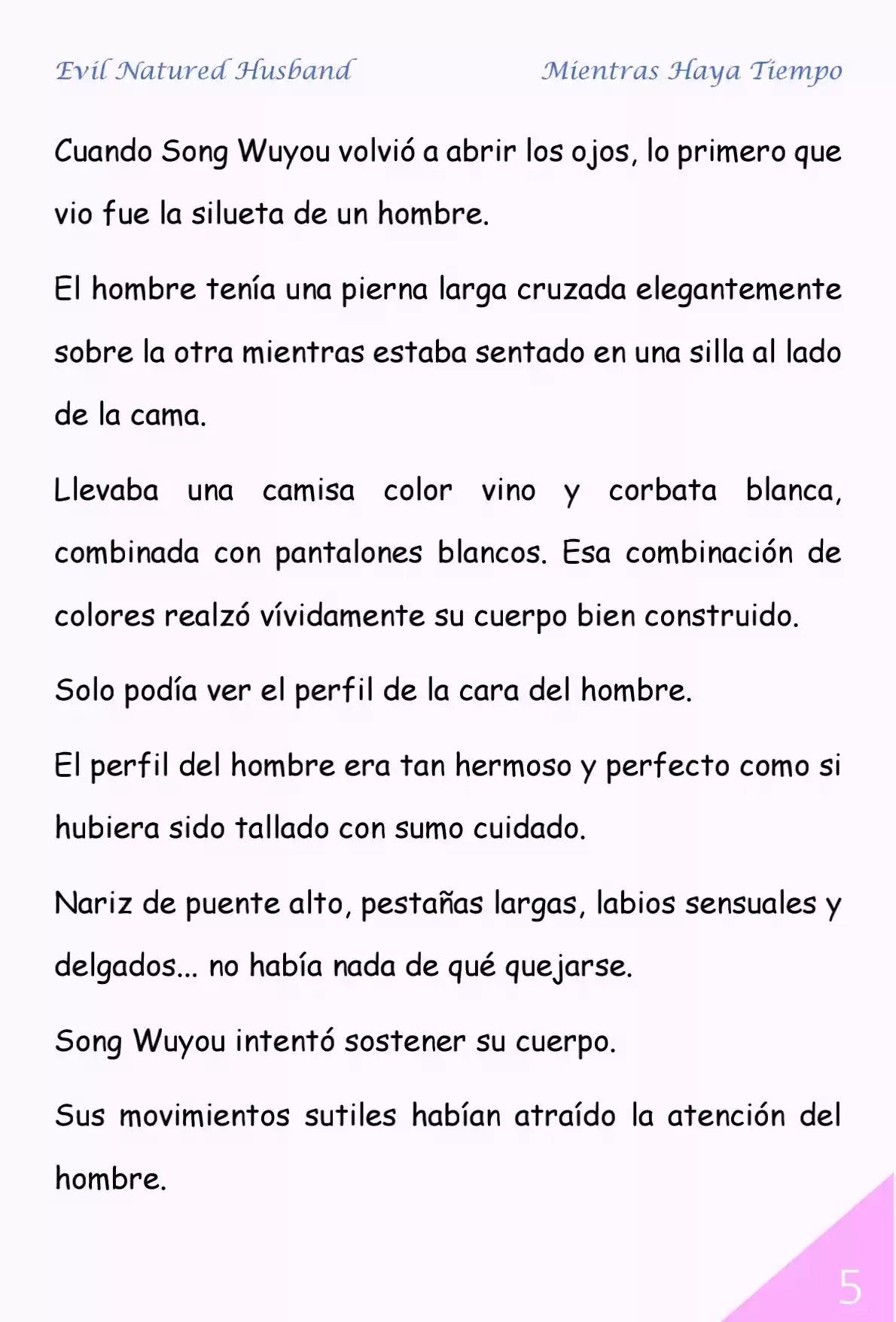 Evil Natured Husband (Novela) - Capítulo 62 - Página 5 - LectorTMOo