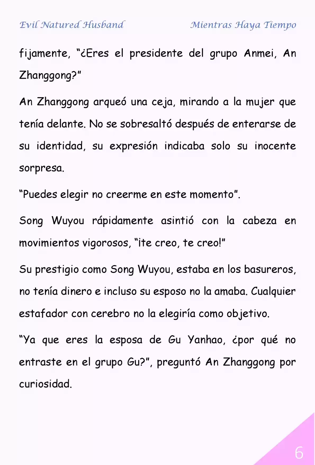 Evil Natured Husband (Novela) - Capítulo 63 - Página 6 - LectorTMOo