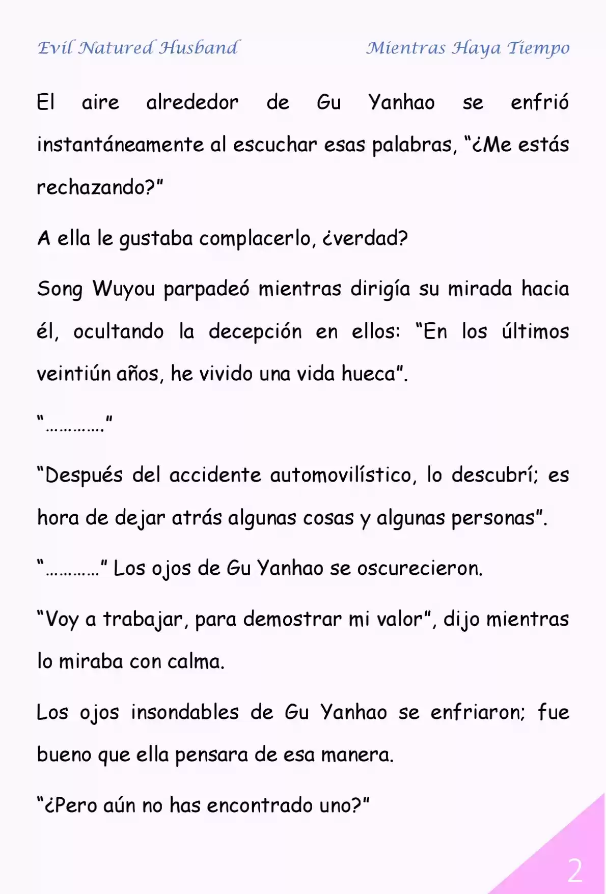 Evil Natured Husband (Novela) - Capítulo 66 - Página 2 - LectorTMOo
