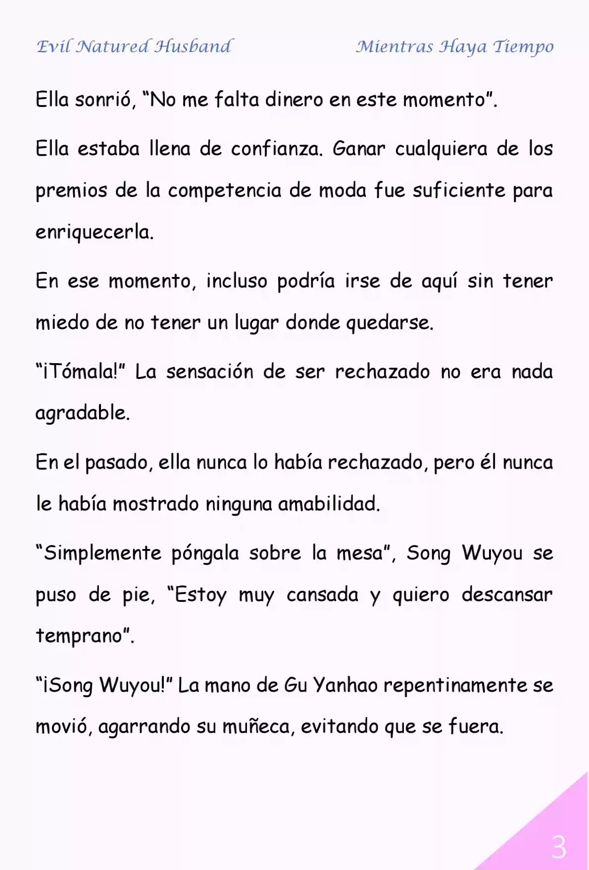 Evil Natured Husband (Novela) - Capítulo 66 - Página 3 - LectorTMOo