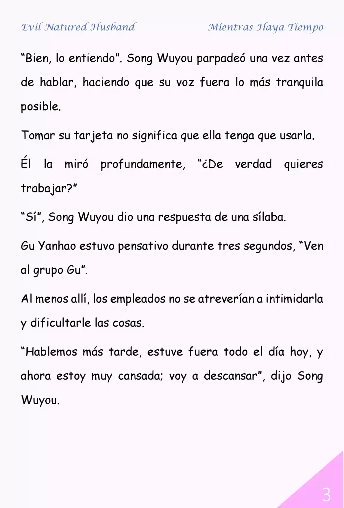 Evil Natured Husband (Novela) - Capítulo 67 - Página 3 - LectorTMOo