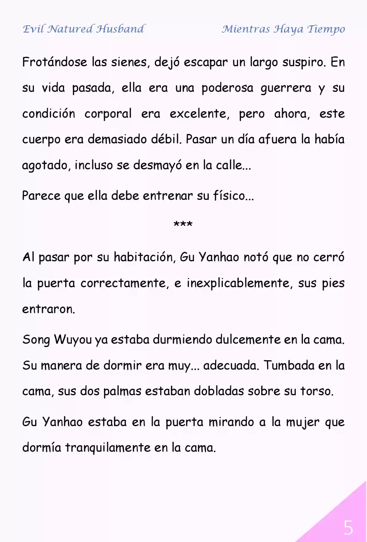 Evil Natured Husband (Novela) - Capítulo 67 - Página 5 - LectorTMOo