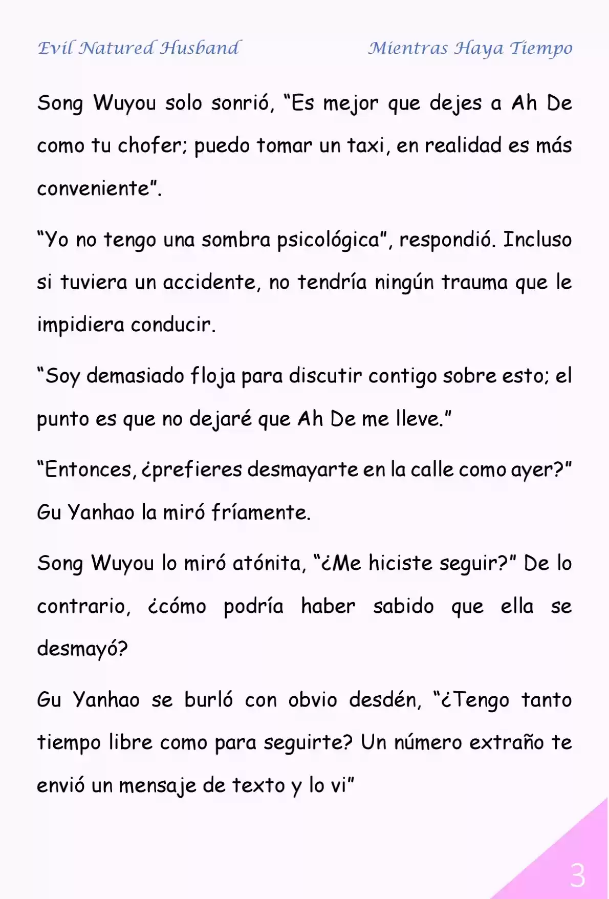 Evil Natured Husband (Novela) - Capítulo 70 - Página 3 - LectorTMOo