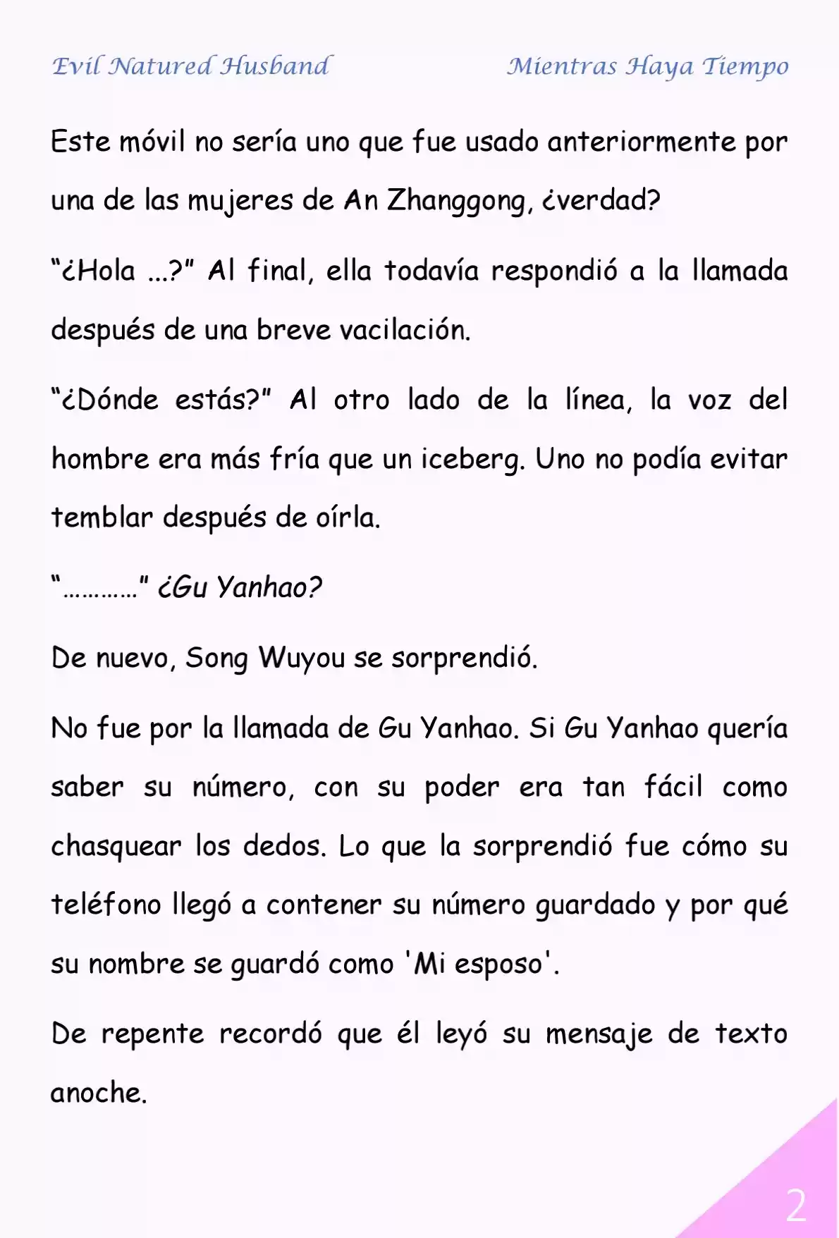 Evil Natured Husband (Novela) - Capítulo 72 - Página 2 - LectorTMOo