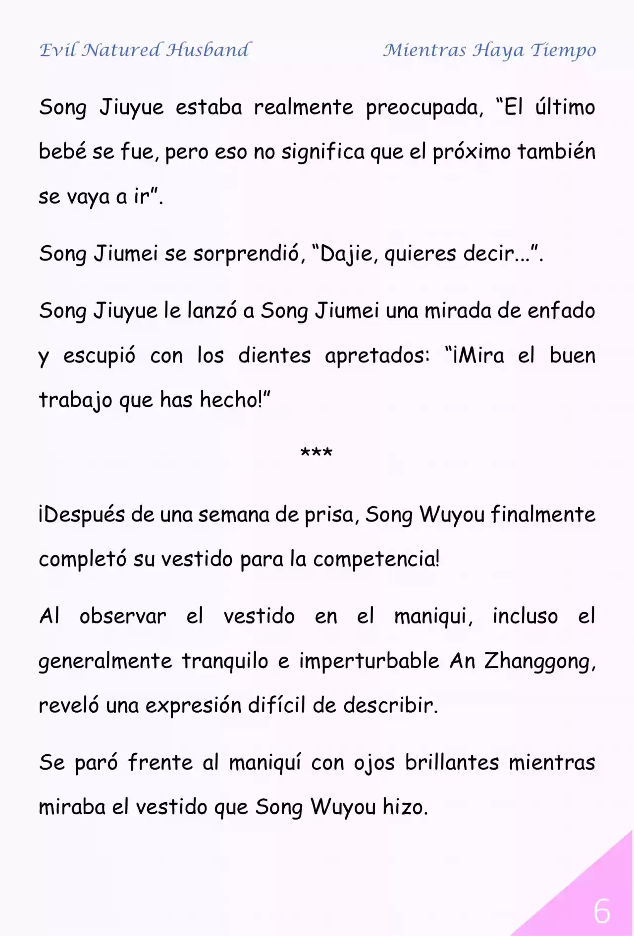 Evil Natured Husband (Novela) - Capítulo 74 - Página 6 - LectorTMOo