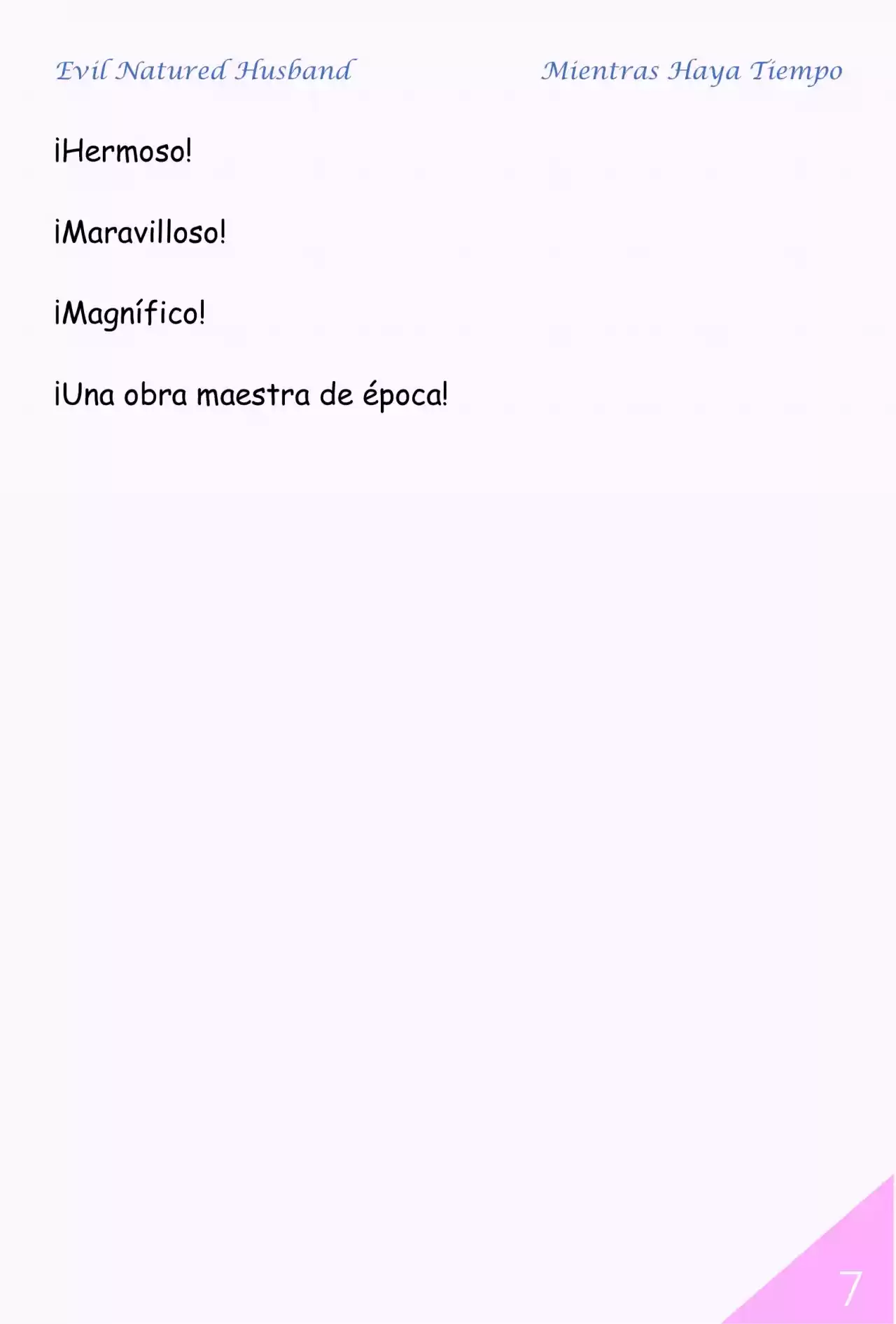 Evil Natured Husband (Novela) - Capítulo 74 - Página 7 - LectorTMOo