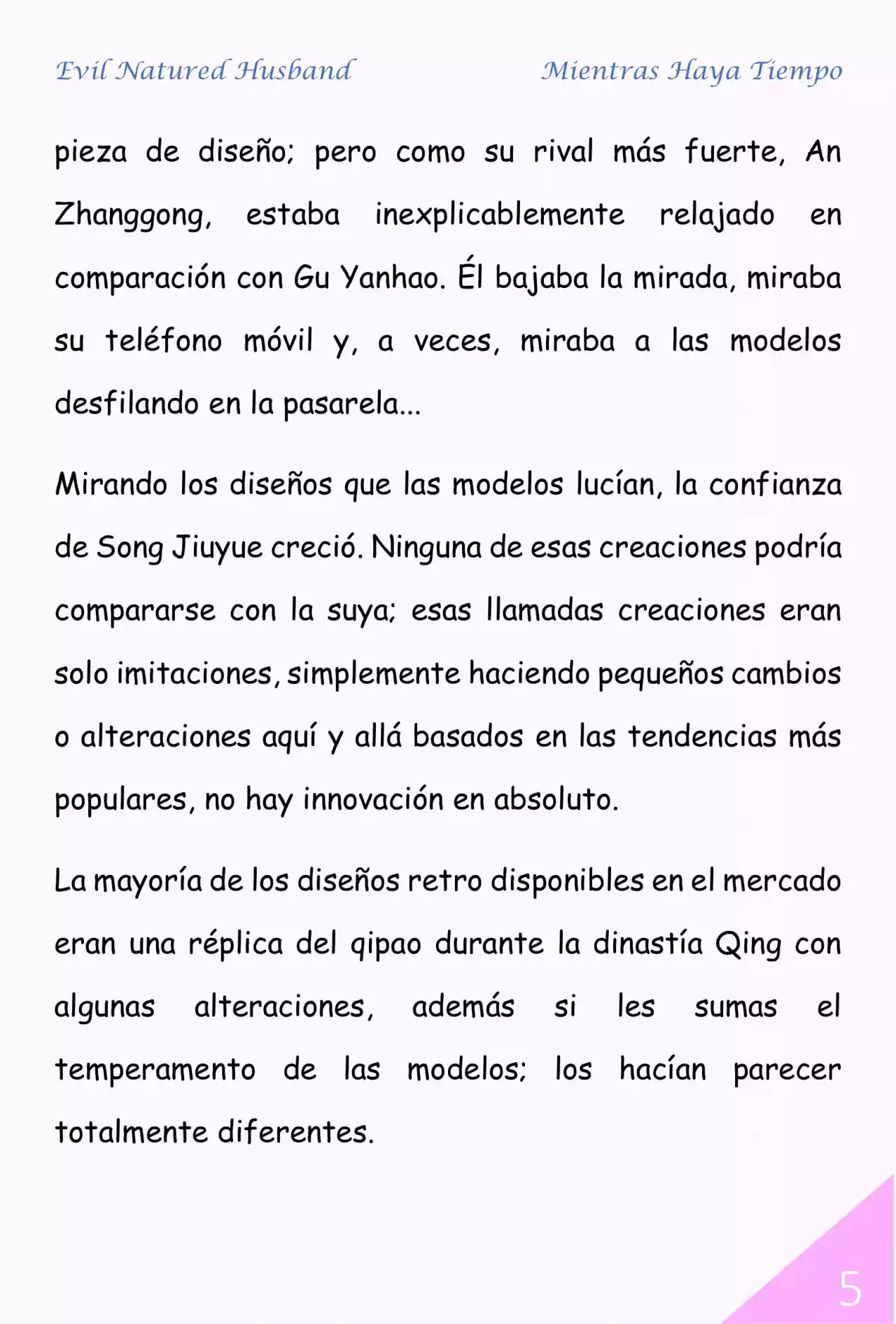Evil Natured Husband (Novela) - Capítulo 75 - Página 5 - LectorTMOo