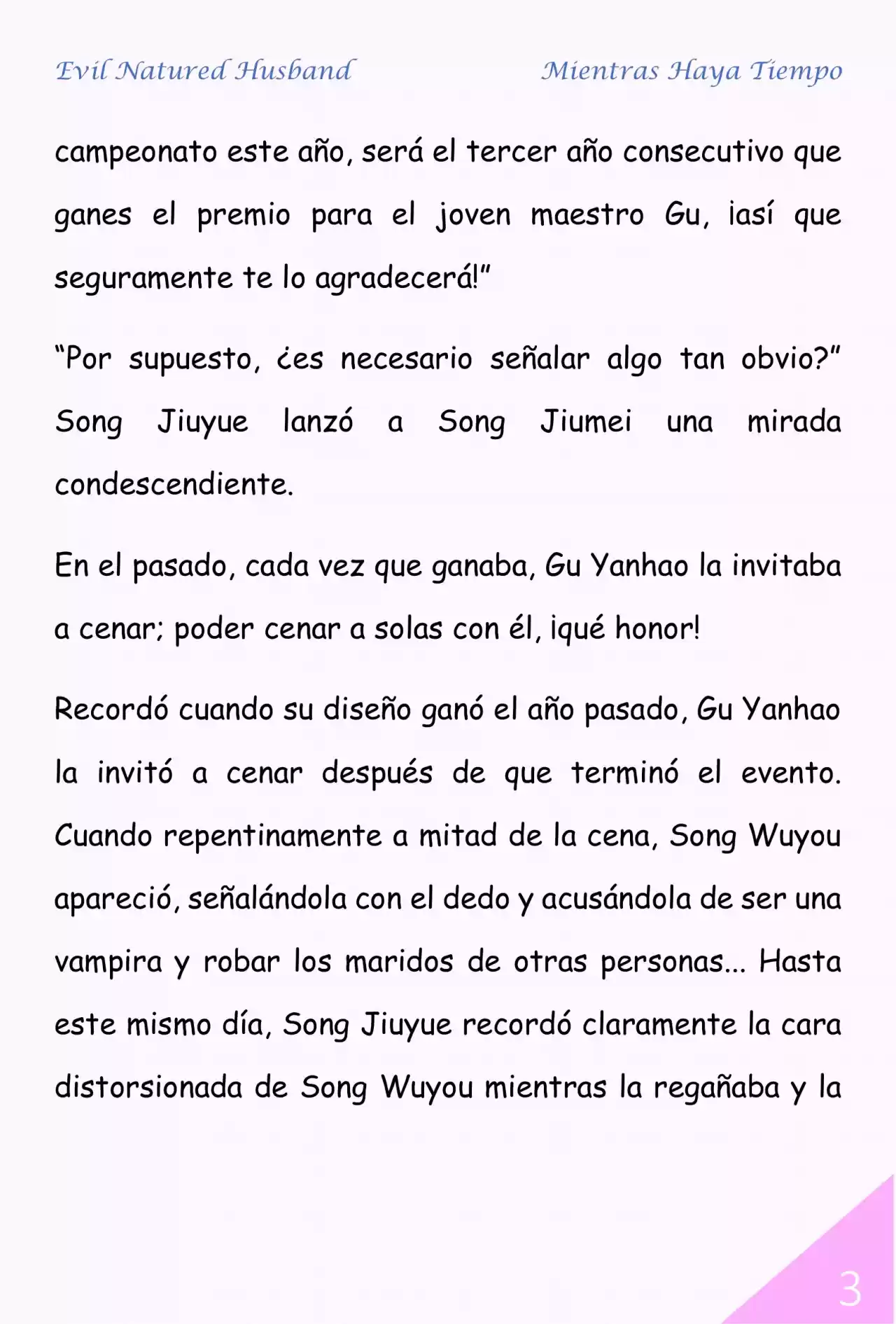 Evil Natured Husband (Novela) - Capítulo 76 - Página 3 - LectorTMOo