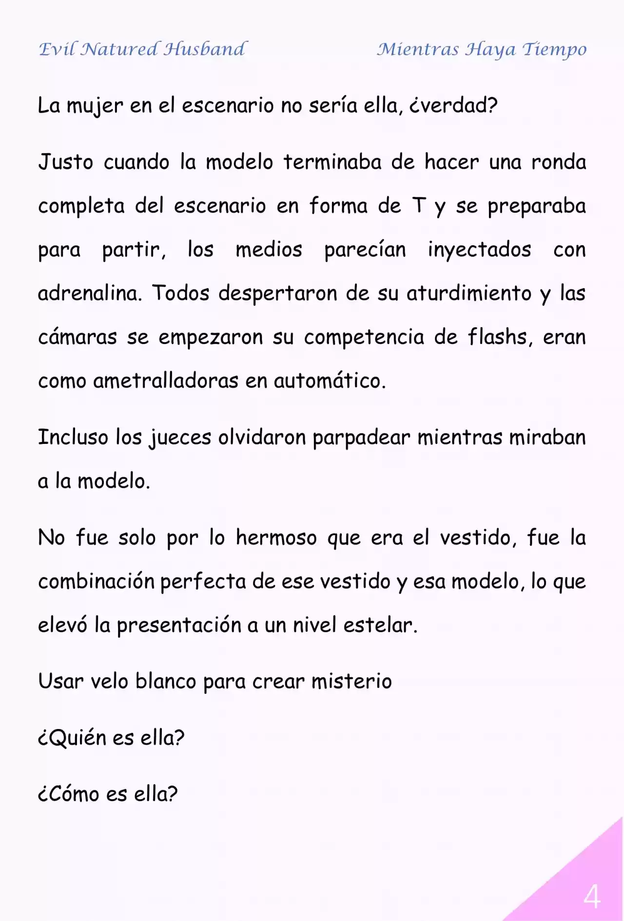 Evil Natured Husband (Novela) - Capítulo 77 - Página 4 - LectorTMOo