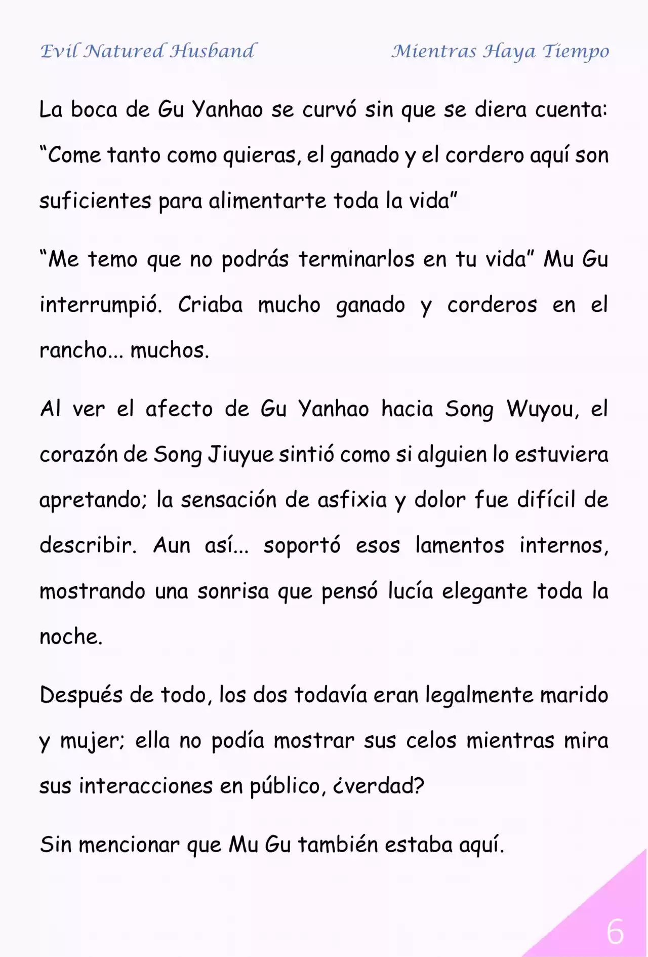 Evil Natured Husband (Novela) - Capítulo 82 - Página 6 - LectorTMOo