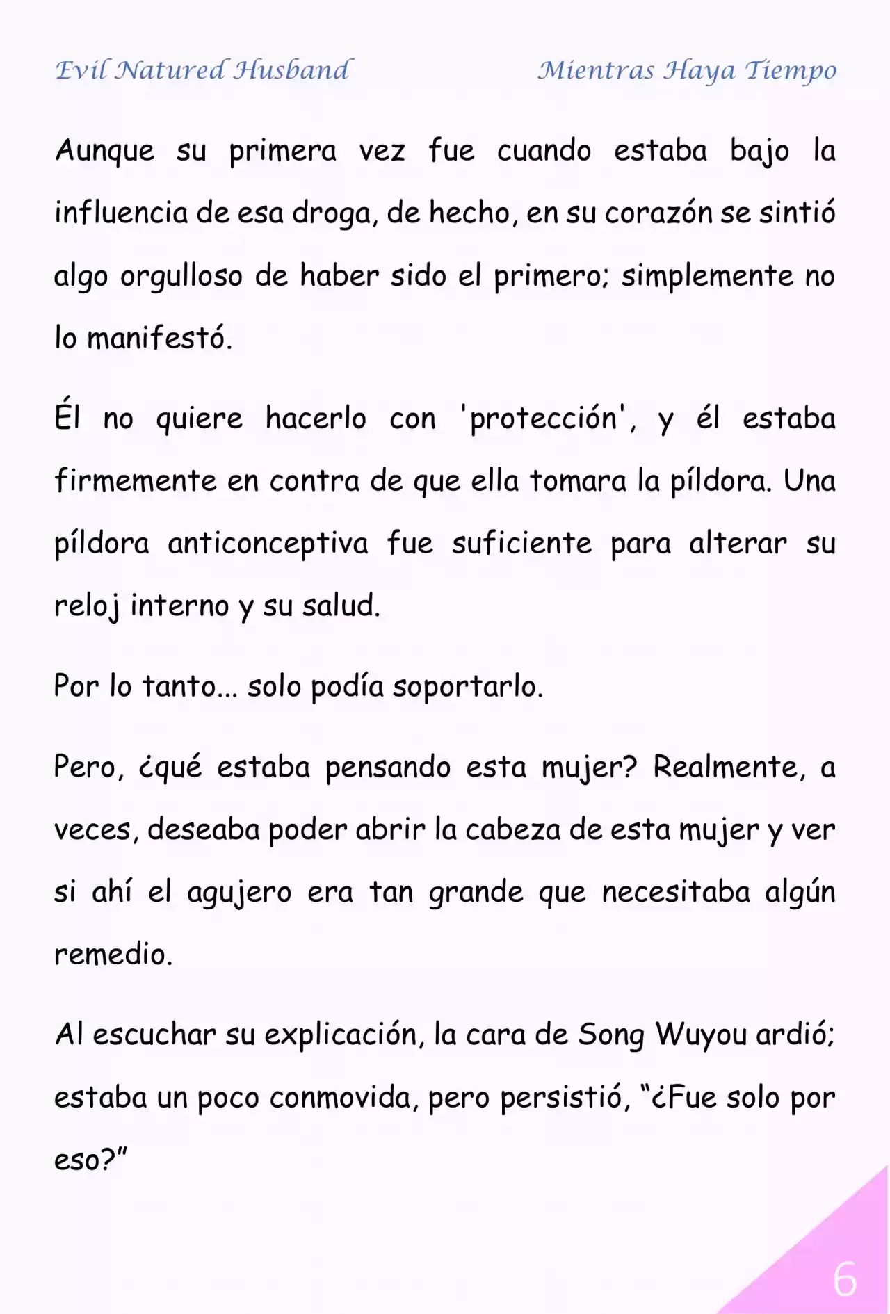 Evil Natured Husband (Novela) - Capítulo 86 - Página 6 - LectorTMOo