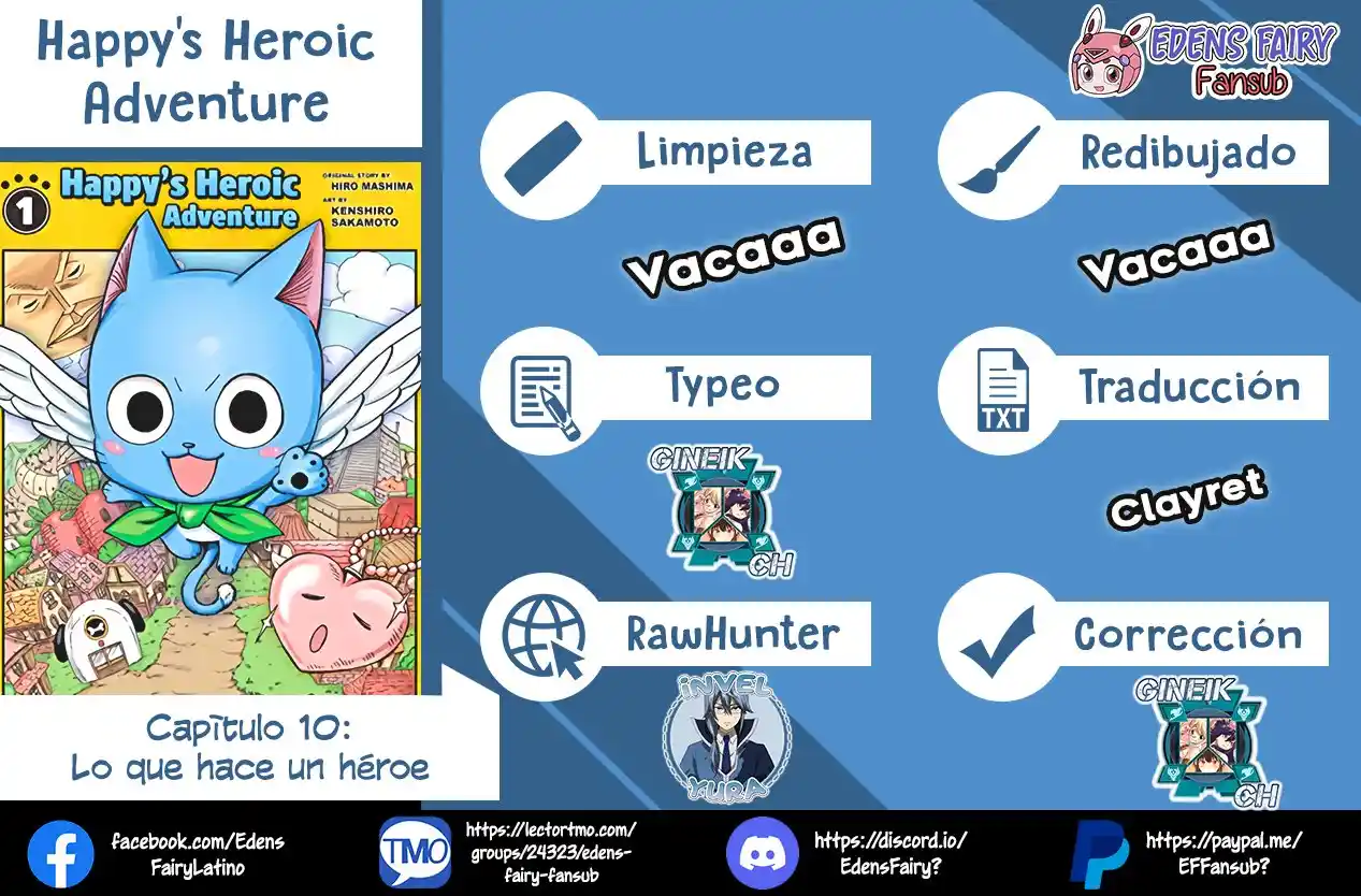 Fairy Tail: Happy's Heroic Adventure - Capítulo 10 - Página 1 - LectorTMOo