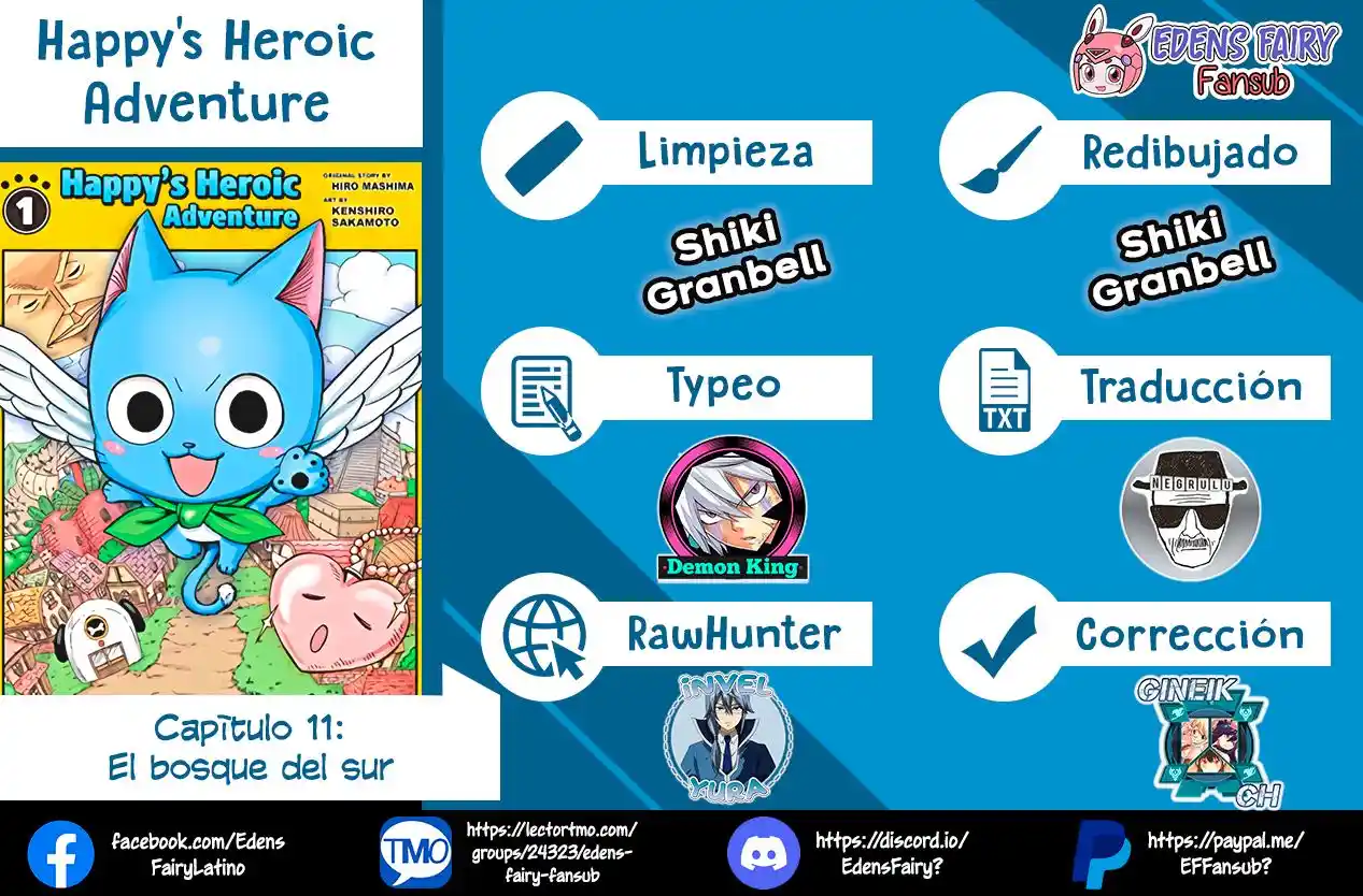 Fairy Tail: Happy's Heroic Adventure - Capítulo 11 - Página 1 - LectorTMOo