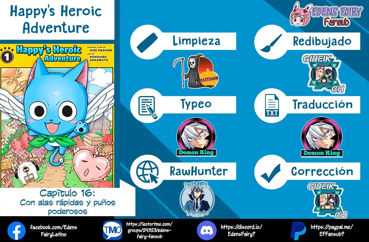Fairy Tail: Happy's Heroic Adventure - Capítulo 16 - Página 1 - LectorTMOo