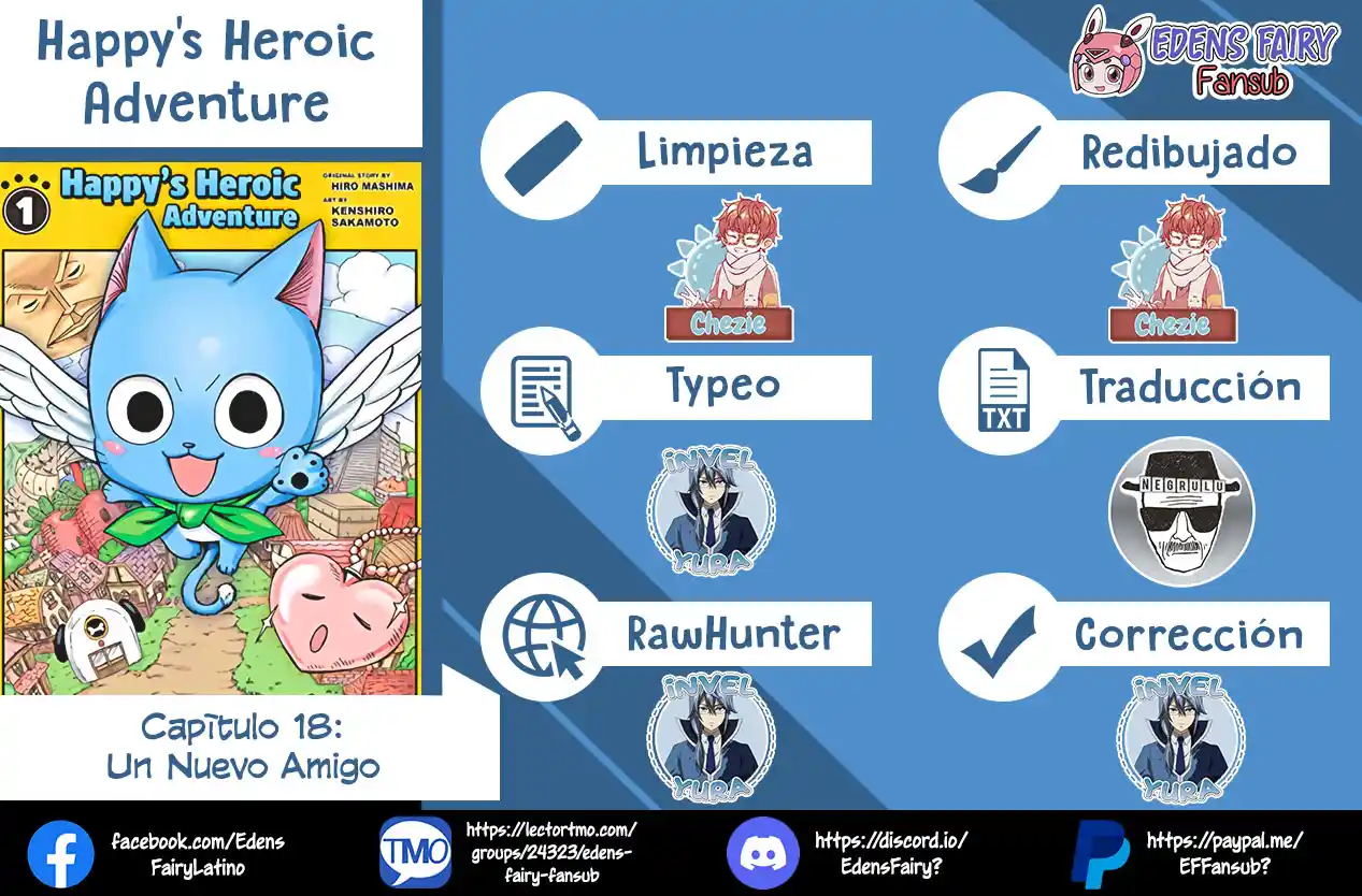 Fairy Tail: Happy's Heroic Adventure - Capítulo 18 - Página 1 - LectorTMOo