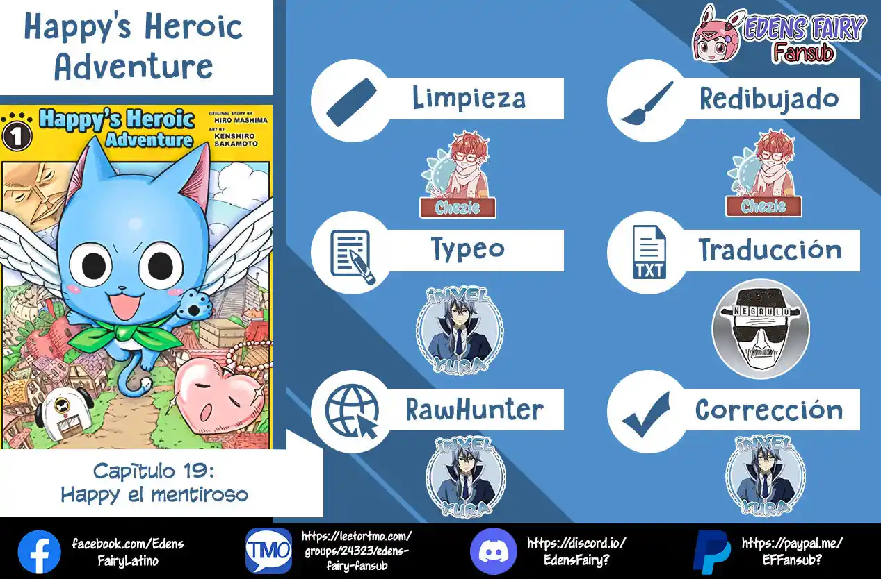 Fairy Tail: Happy's Heroic Adventure - Capítulo 19 - Página 1 - LectorTMOo