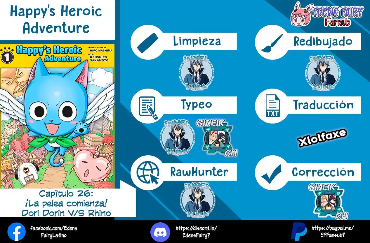 Fairy Tail: Happy's Heroic Adventure - Capítulo 26 - Página 1 - LectorTMOo