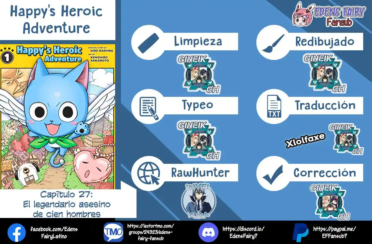 Fairy Tail: Happy's Heroic Adventure - Capítulo 27 - Página 1 - LectorTMOo