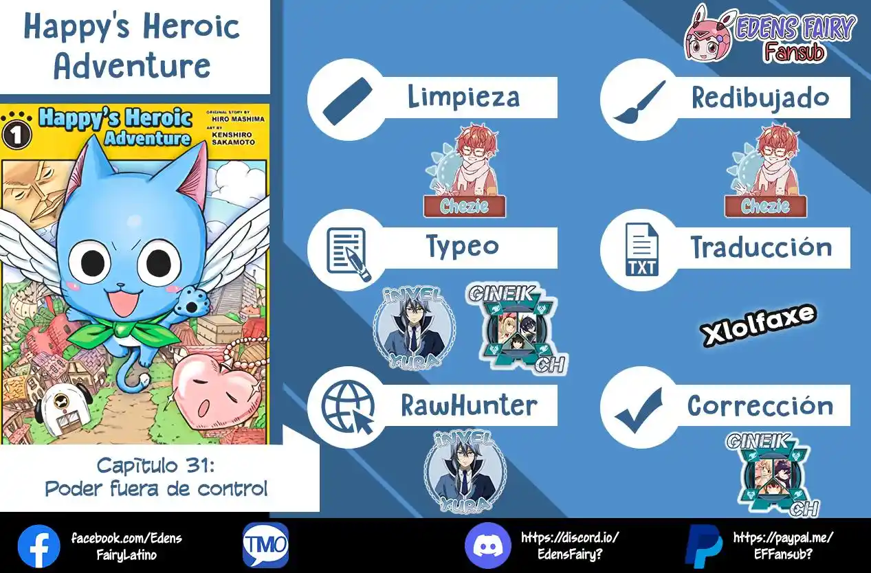 Fairy Tail: Happy's Heroic Adventure - Capítulo 31 - Página 1 - LectorTMOo