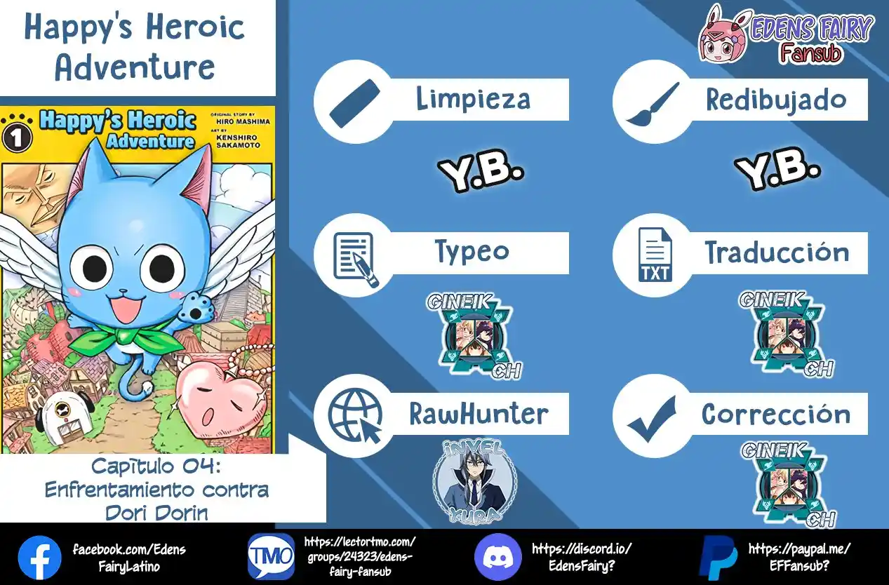 Fairy Tail: Happy's Heroic Adventure - Capítulo 4 - Página 1 - LectorTMOo