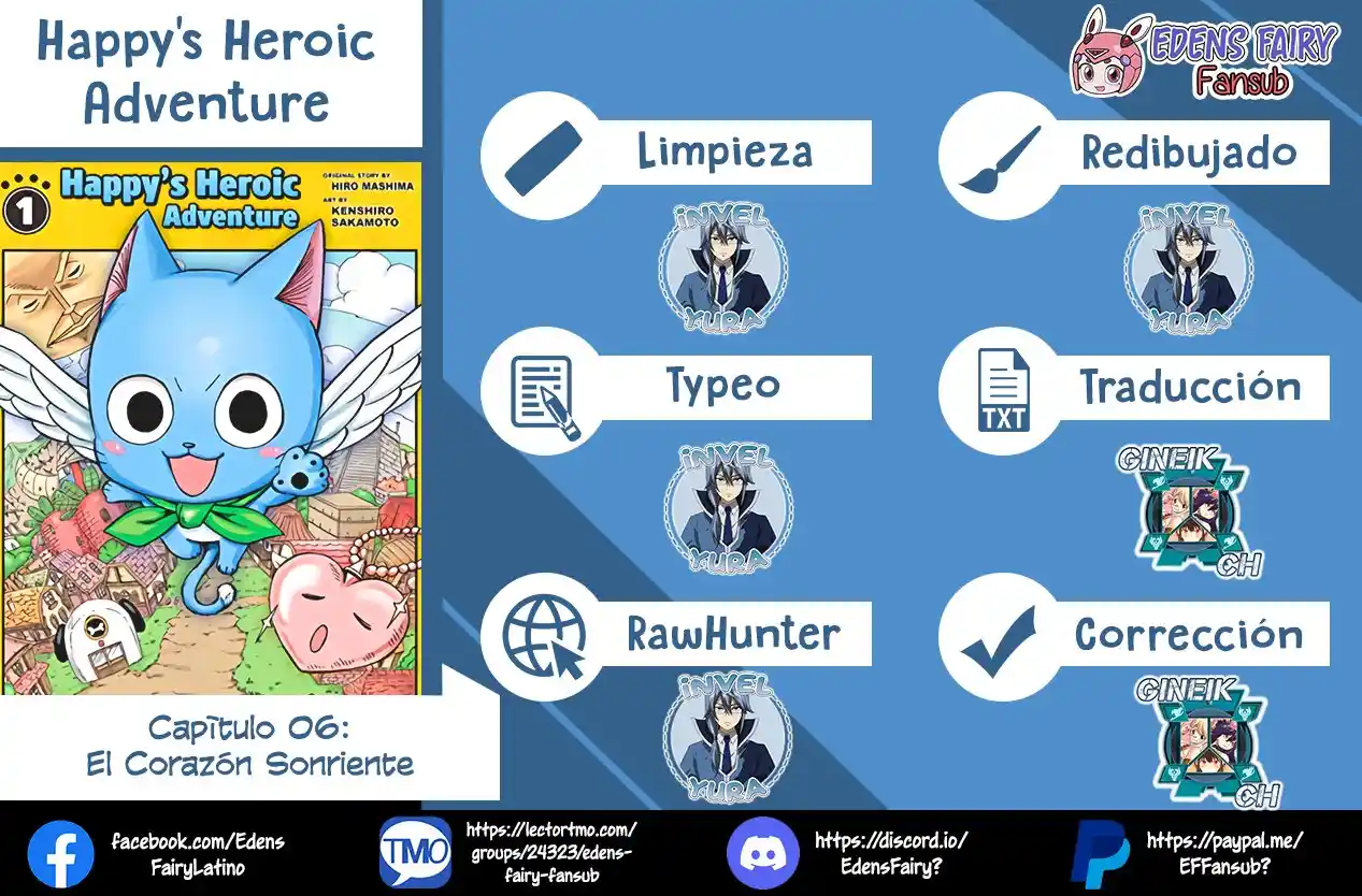Fairy Tail: Happy's Heroic Adventure - Capítulo 6 - Página 1 - LectorTMOo