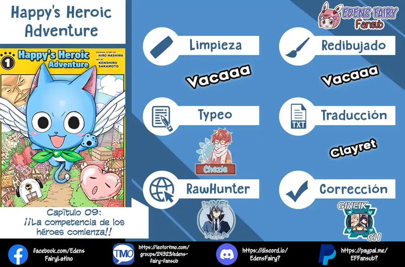Fairy Tail: Happy's Heroic Adventure - Capítulo 9 - Página 1 - LectorTMOo