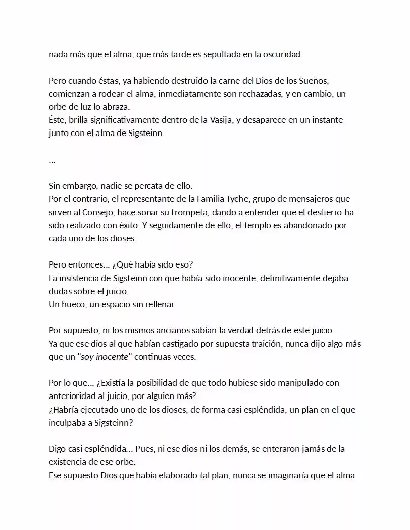 Fallen God (Novela) - Capítulo - Página 4 - LectorTMOo