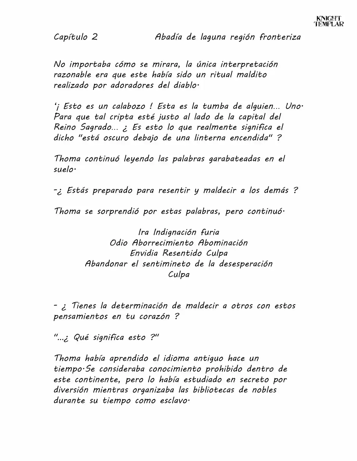 Fallen Monarch (Novela) - Capítulo 2 - Página 4 - LectorTMOo