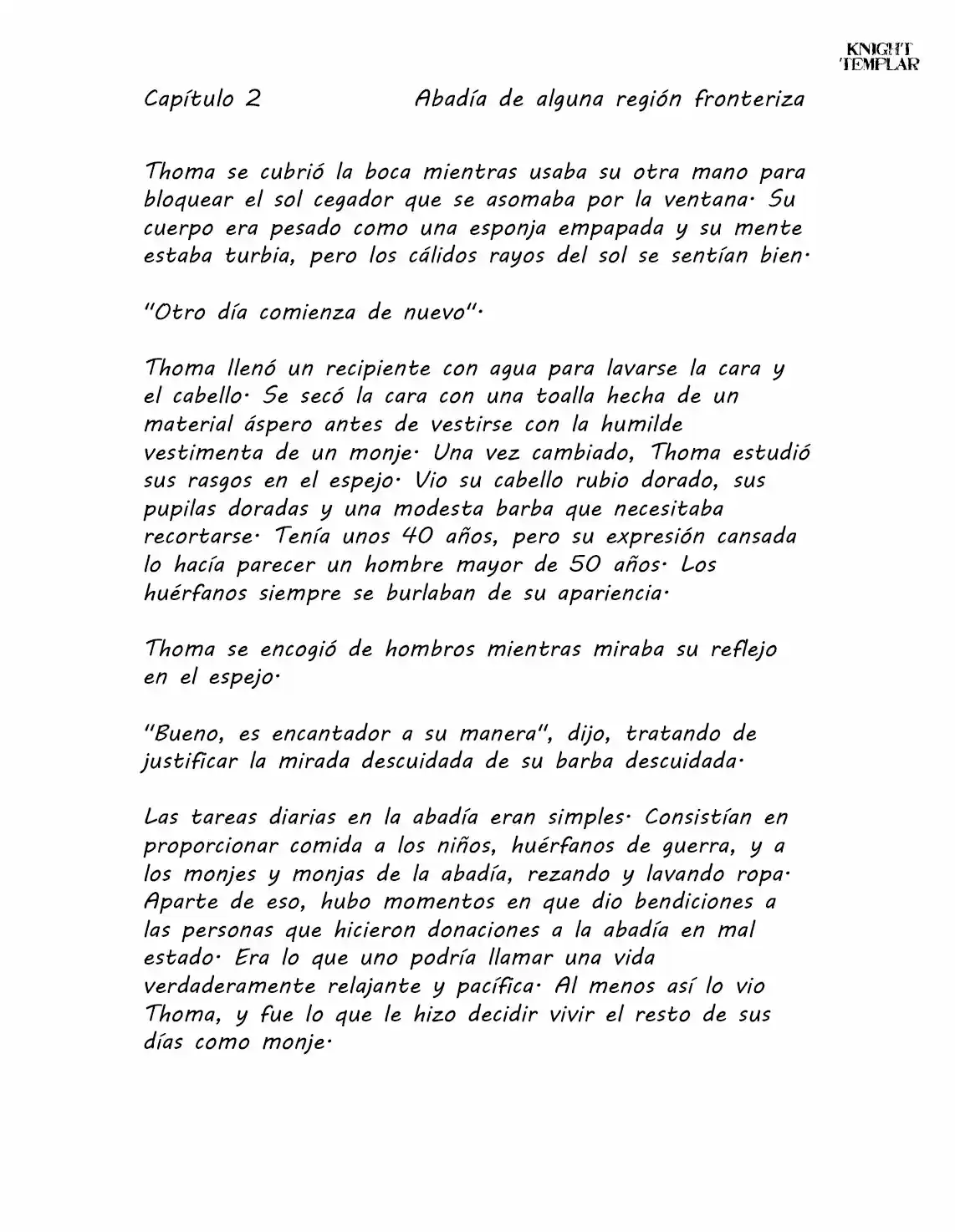 Fallen Monarch (Novela) - Capítulo 2 - Página 12 - LectorTMOo