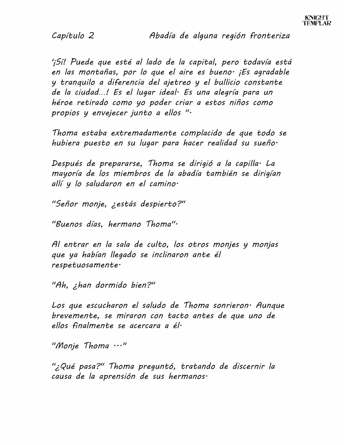 Fallen Monarch (Novela) - Capítulo 2 - Página 13 - LectorTMOo