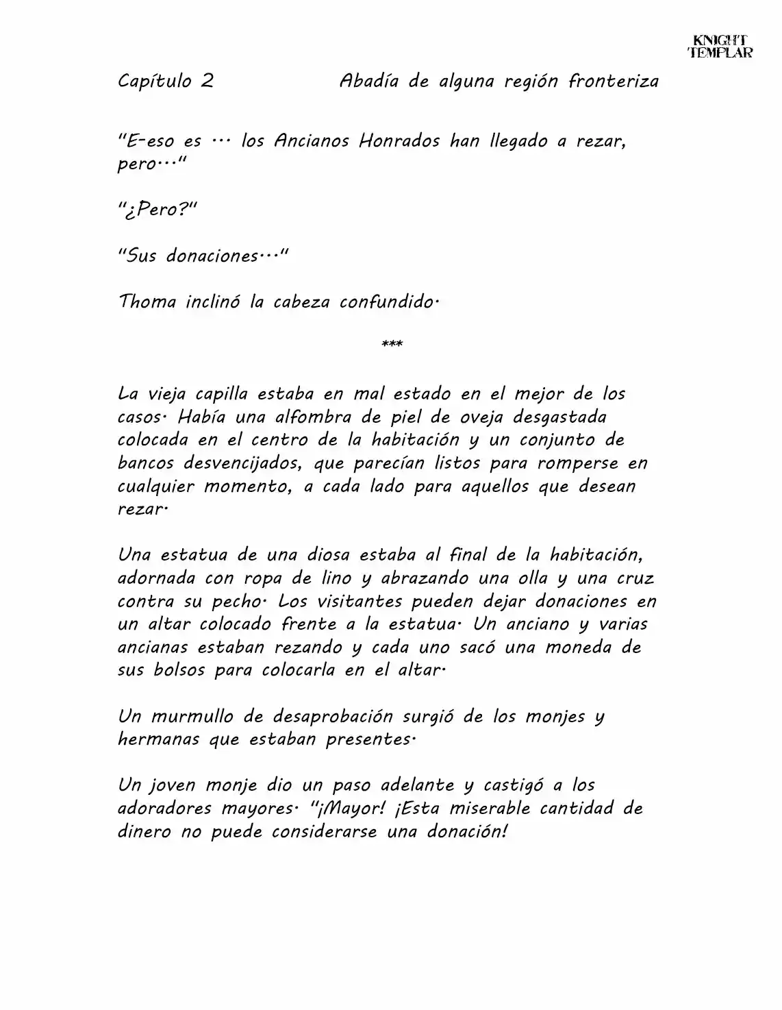 Fallen Monarch (Novela) - Capítulo 2 - Página 14 - LectorTMOo