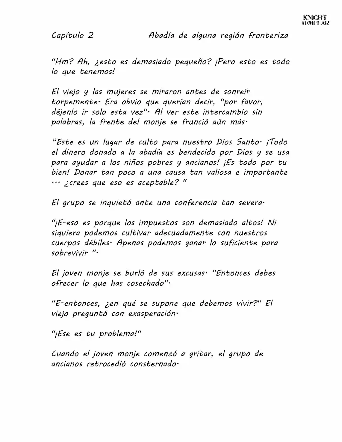 Fallen Monarch (Novela) - Capítulo 2 - Página 15 - LectorTMOo