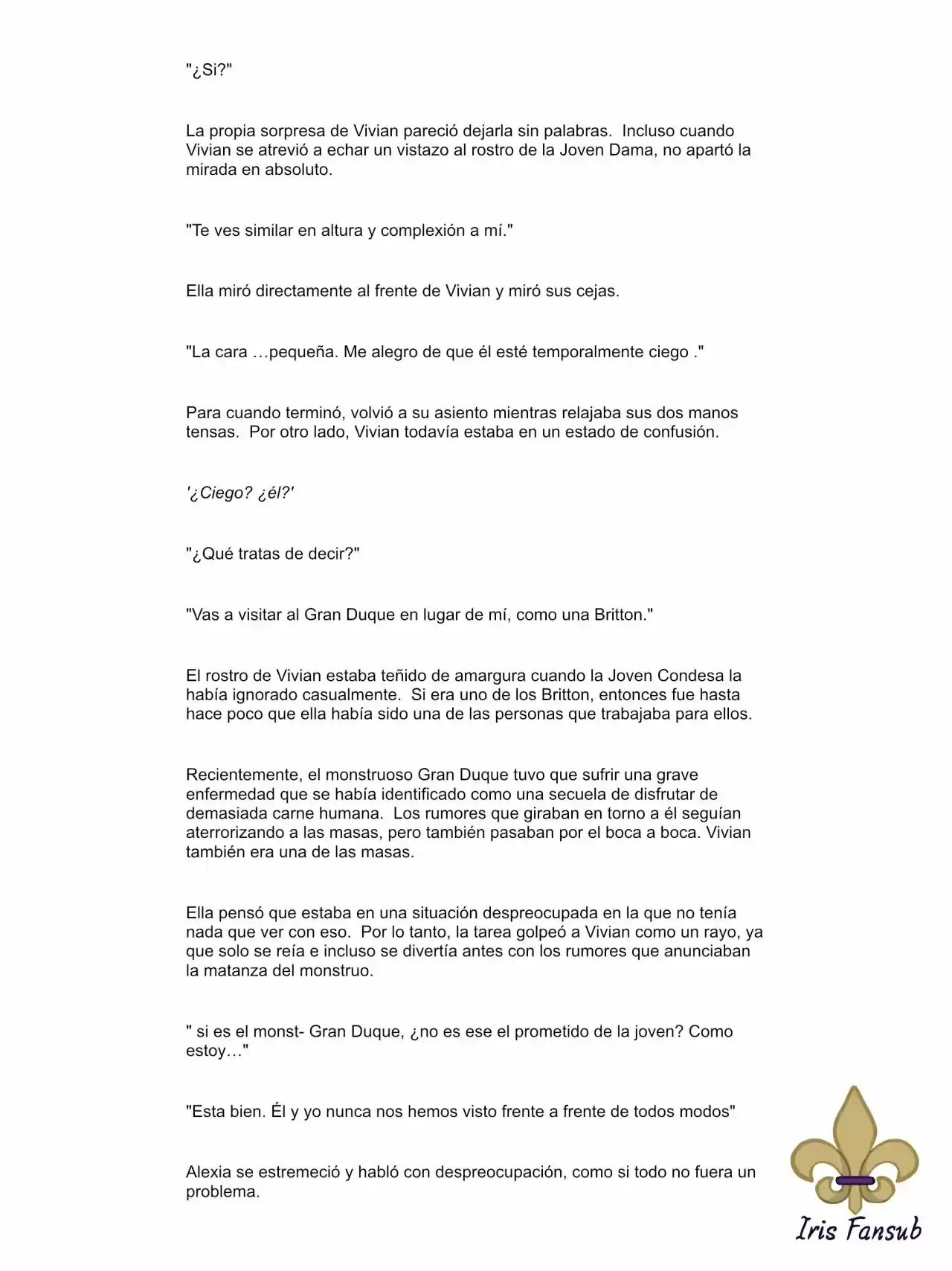 Falsa Esposa Del Duque Monstruoso (Novela) - Capítulo 1 - Página 5 - LectorTMOo
