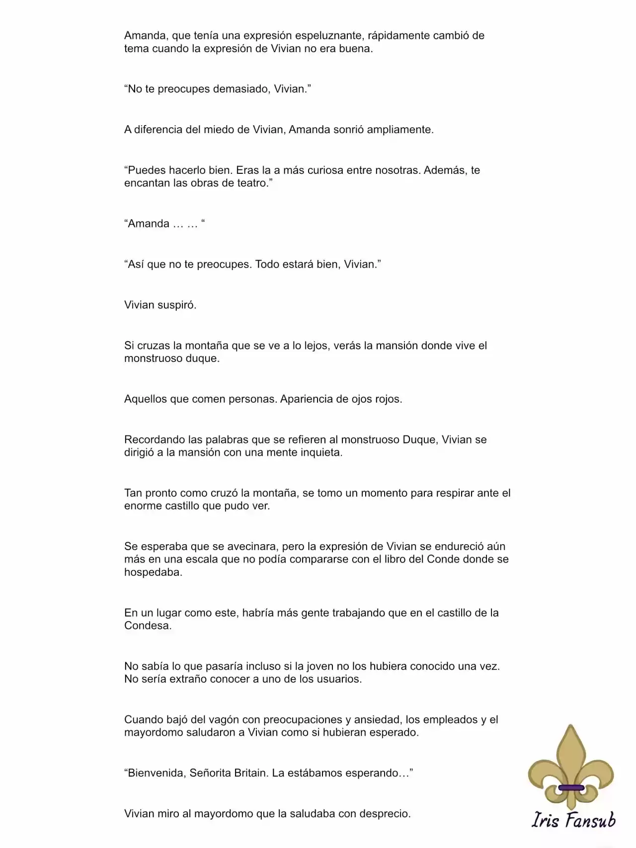 Falsa Esposa Del Duque Monstruoso (Novela) - Capítulo 1 - Página 10 - LectorTMOo