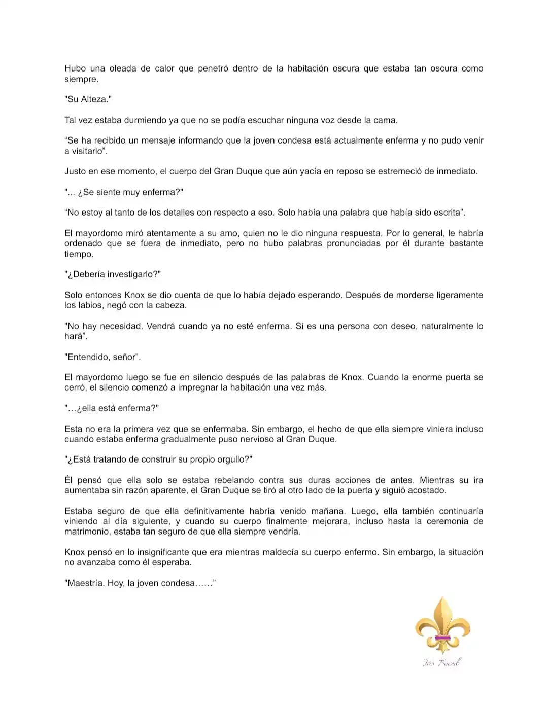 Falsa Esposa Del Duque Monstruoso (Novela) - Capítulo 107 - Página 4 - LectorTMOo