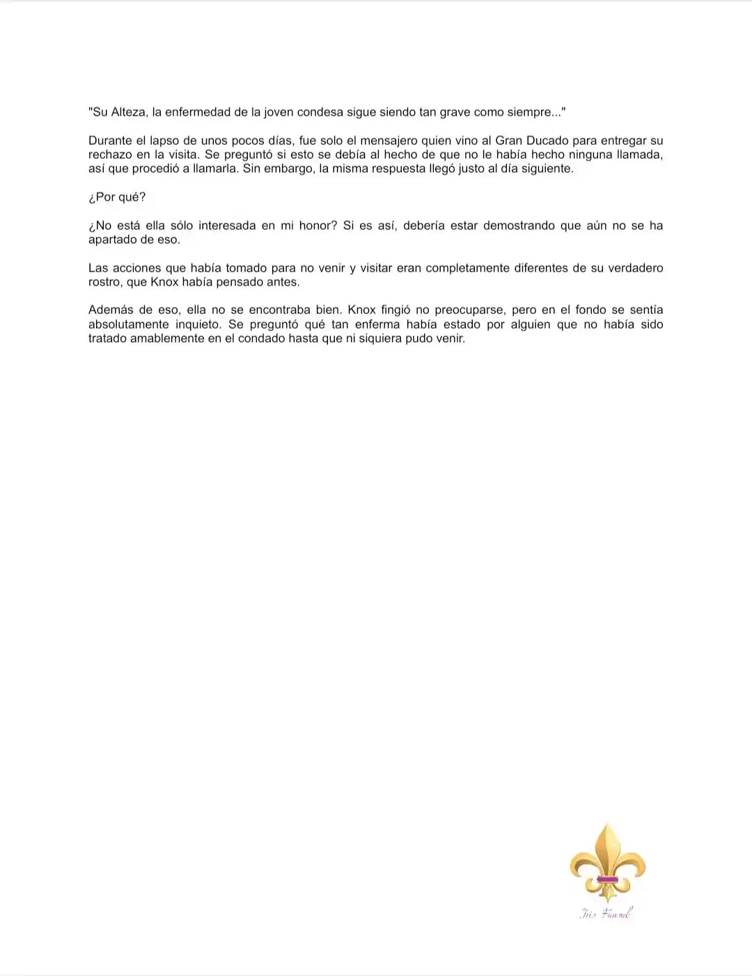 Falsa Esposa Del Duque Monstruoso (Novela) - Capítulo 107 - Página 5 - LectorTMOo