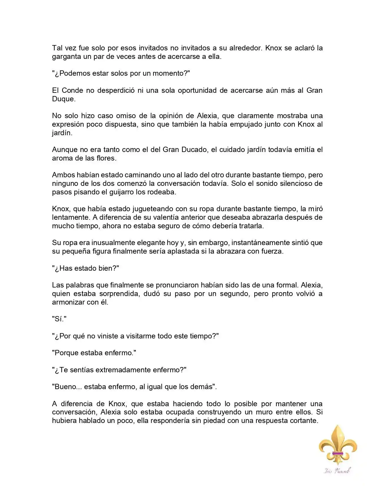 Falsa Esposa Del Duque Monstruoso (Novela) - Capítulo 110 - Página 4 - LectorTMOo
