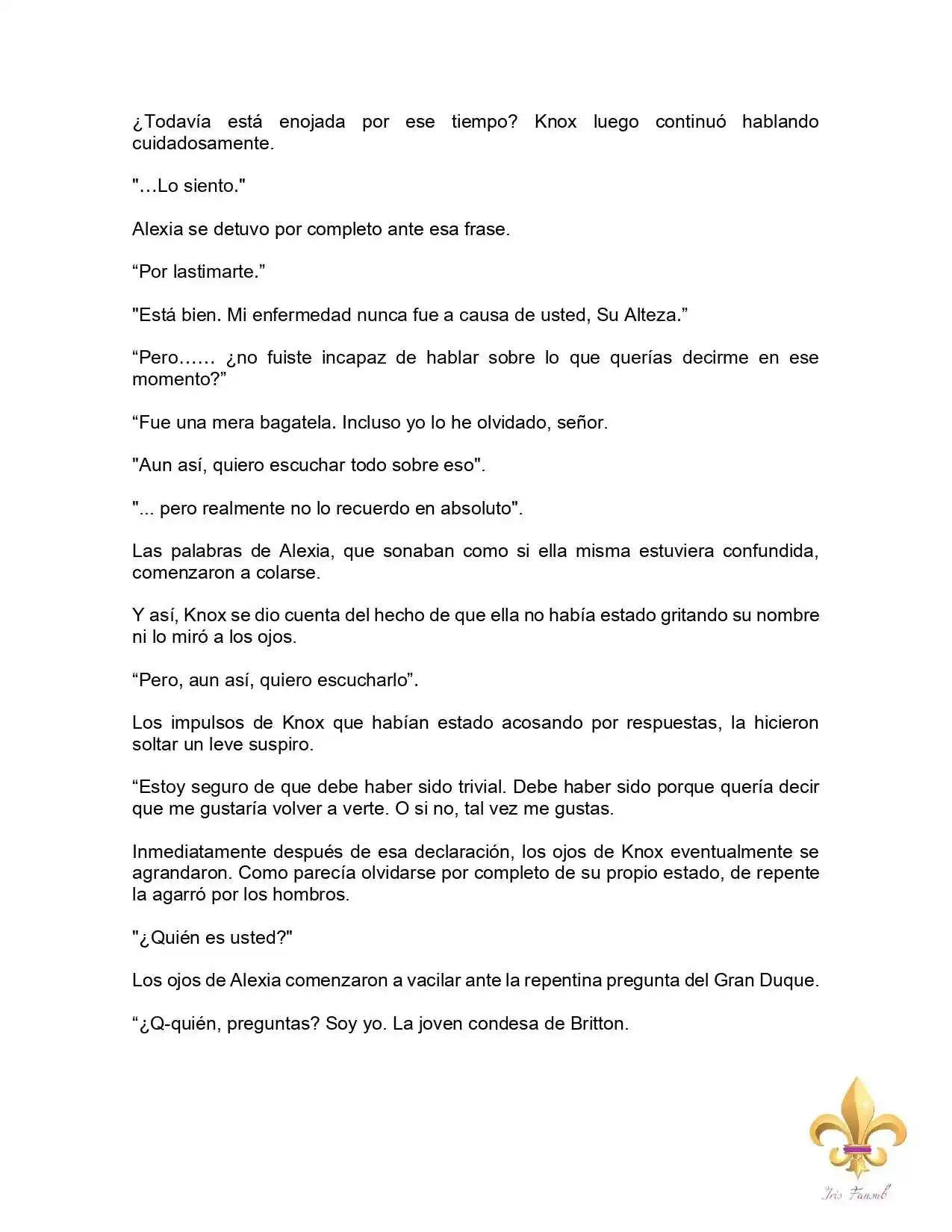 Falsa Esposa Del Duque Monstruoso (Novela) - Capítulo 110 - Página 5 - LectorTMOo