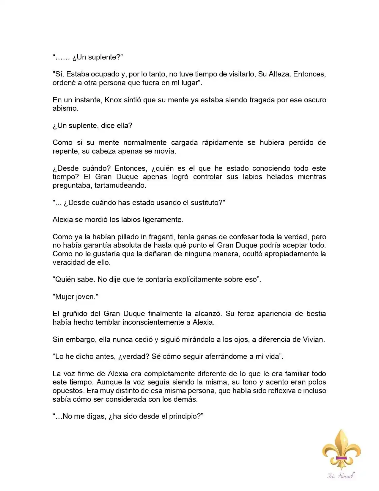 Falsa Esposa Del Duque Monstruoso (Novela) - Capítulo 111 - Página 4 - LectorTMOo