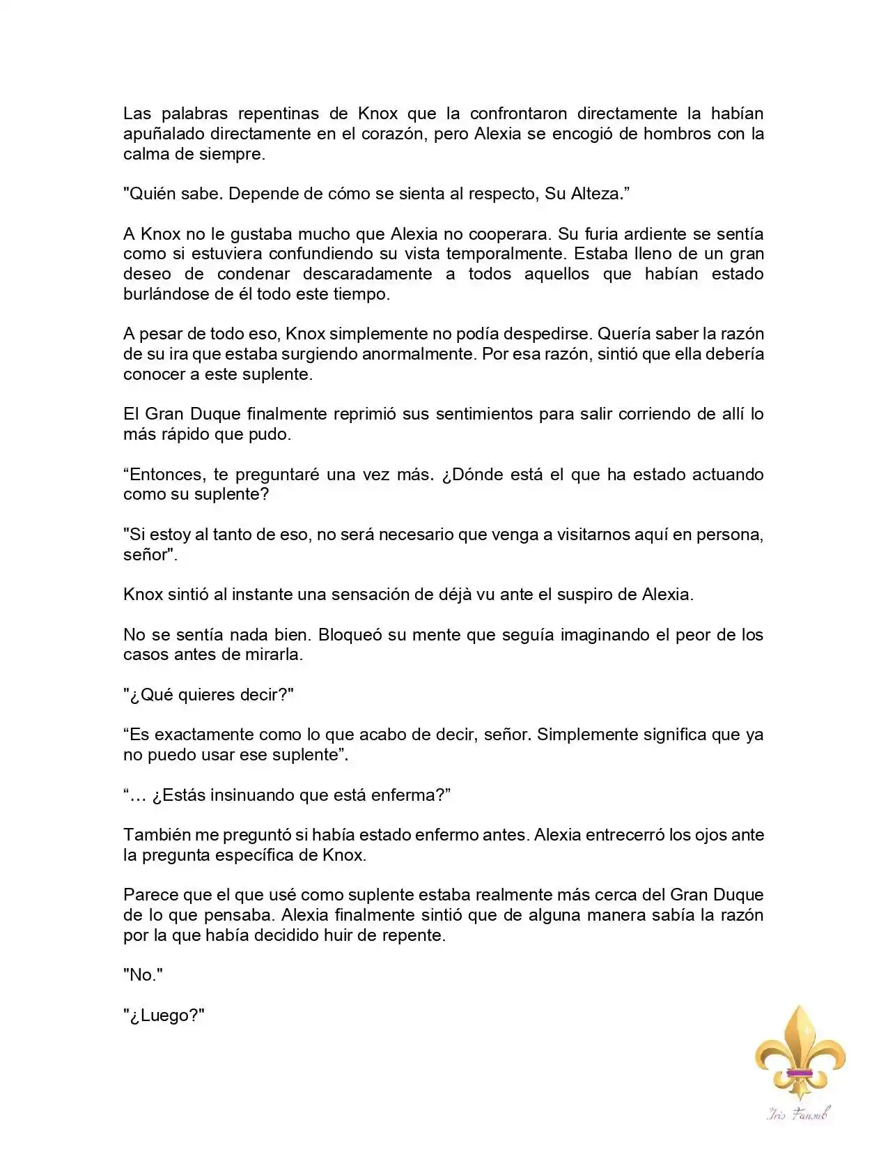 Falsa Esposa Del Duque Monstruoso (Novela) - Capítulo 111 - Página 5 - LectorTMOo
