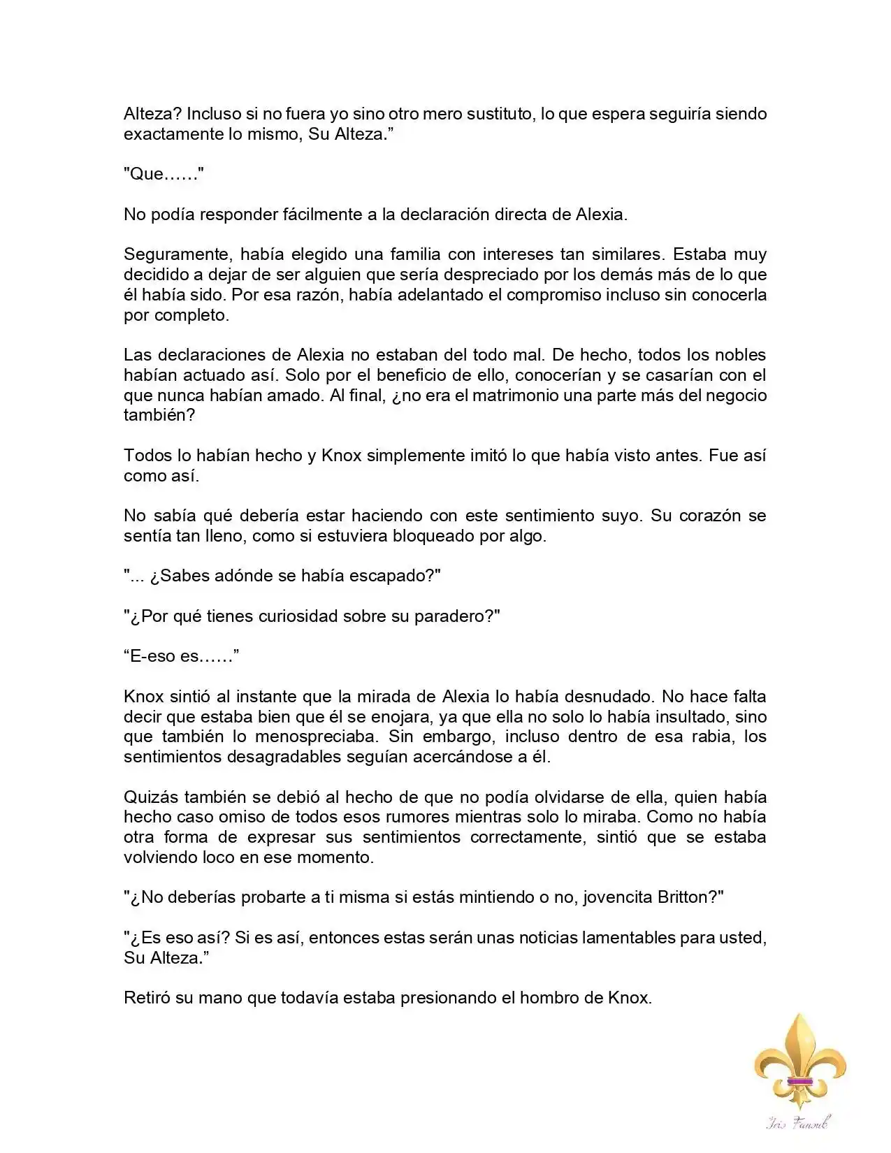 Falsa Esposa Del Duque Monstruoso (Novela) - Capítulo 112 - Página 4 - LectorTMOo