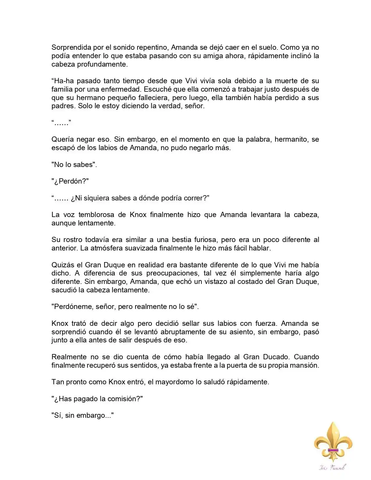 Falsa Esposa Del Duque Monstruoso (Novela) - Capítulo 115 - Página 5 - LectorTMOo