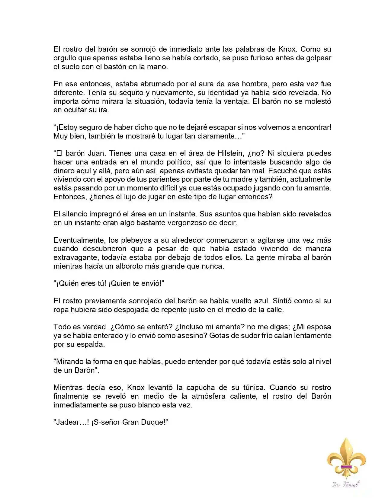 Falsa Esposa Del Duque Monstruoso (Novela) - Capítulo 134 - Página 5 - LectorTMOo