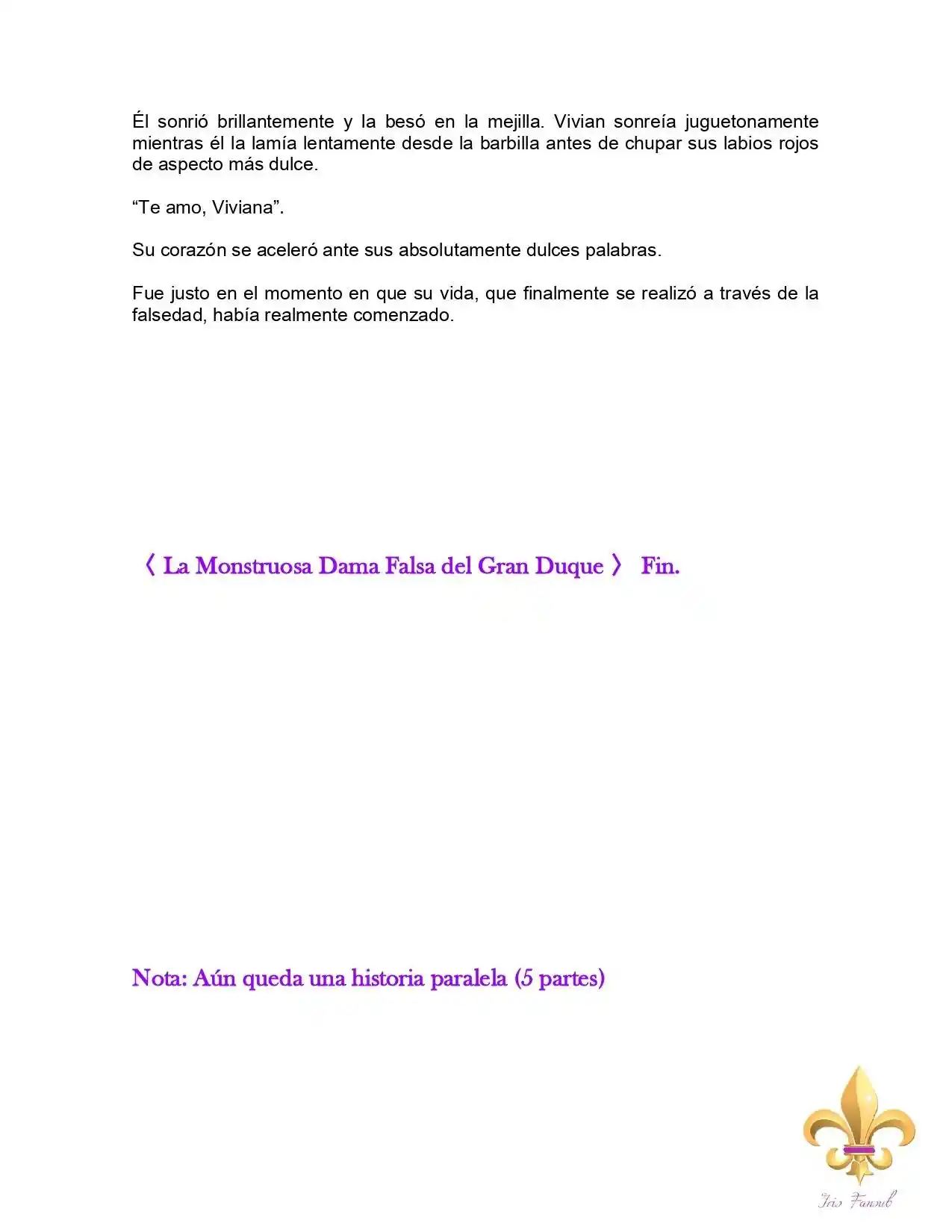 Falsa Esposa Del Duque Monstruoso (Novela) - Capítulo 146 - Página 7 - LectorTMOo
