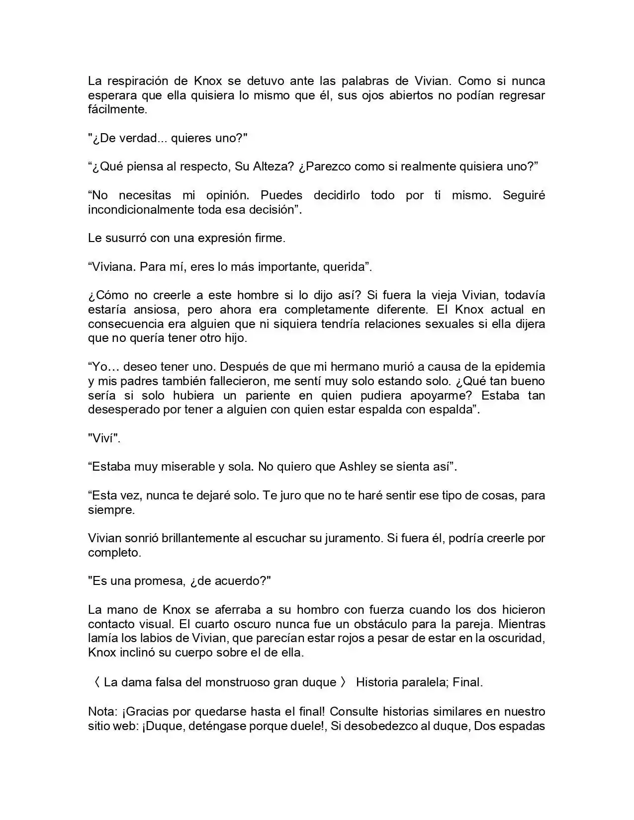 Falsa Esposa Del Duque Monstruoso (Novela) - Capítulo 151 - Página 6 - LectorTMOo